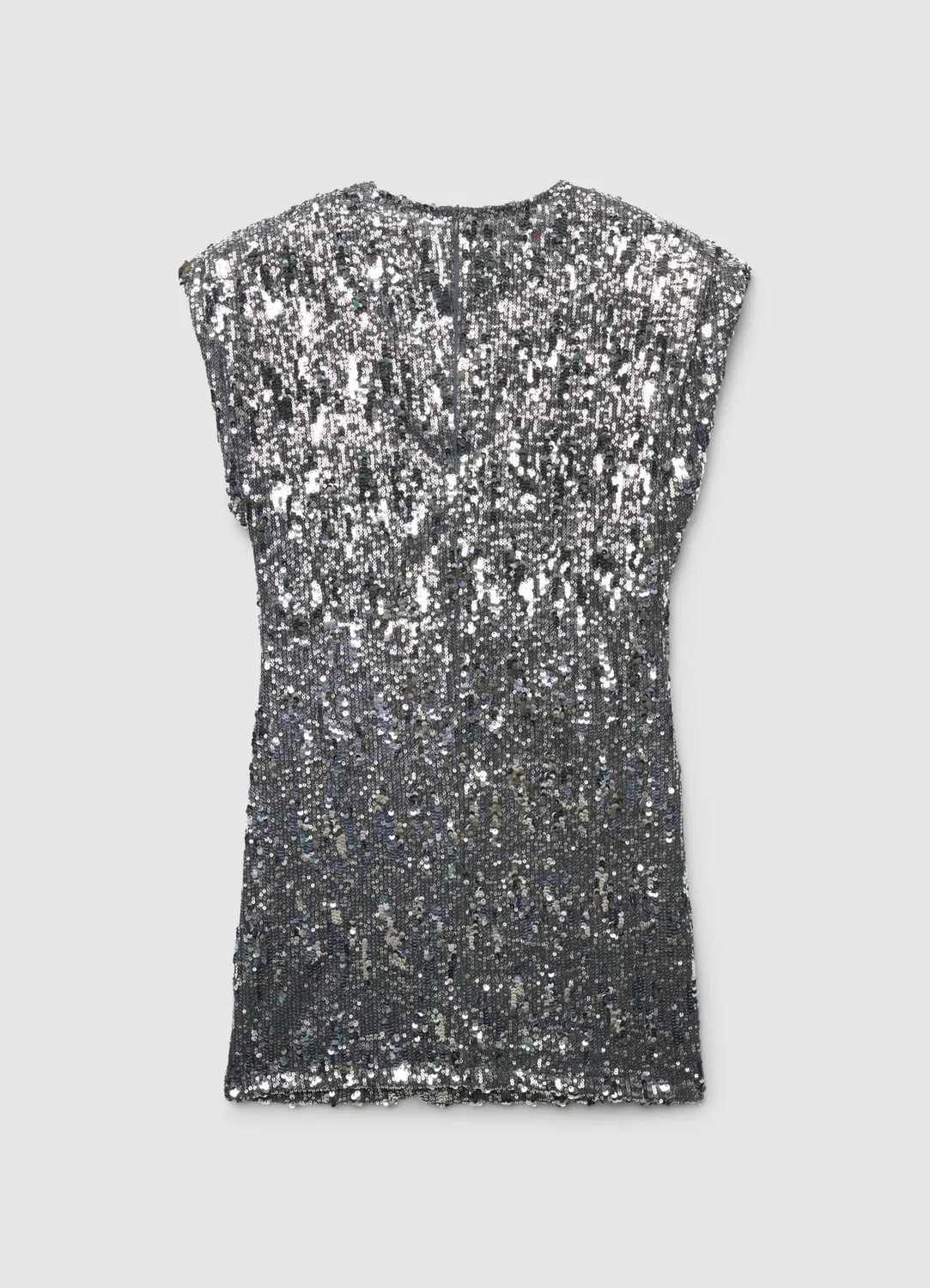 Calliope robe courte paillettes femme col rond soirée