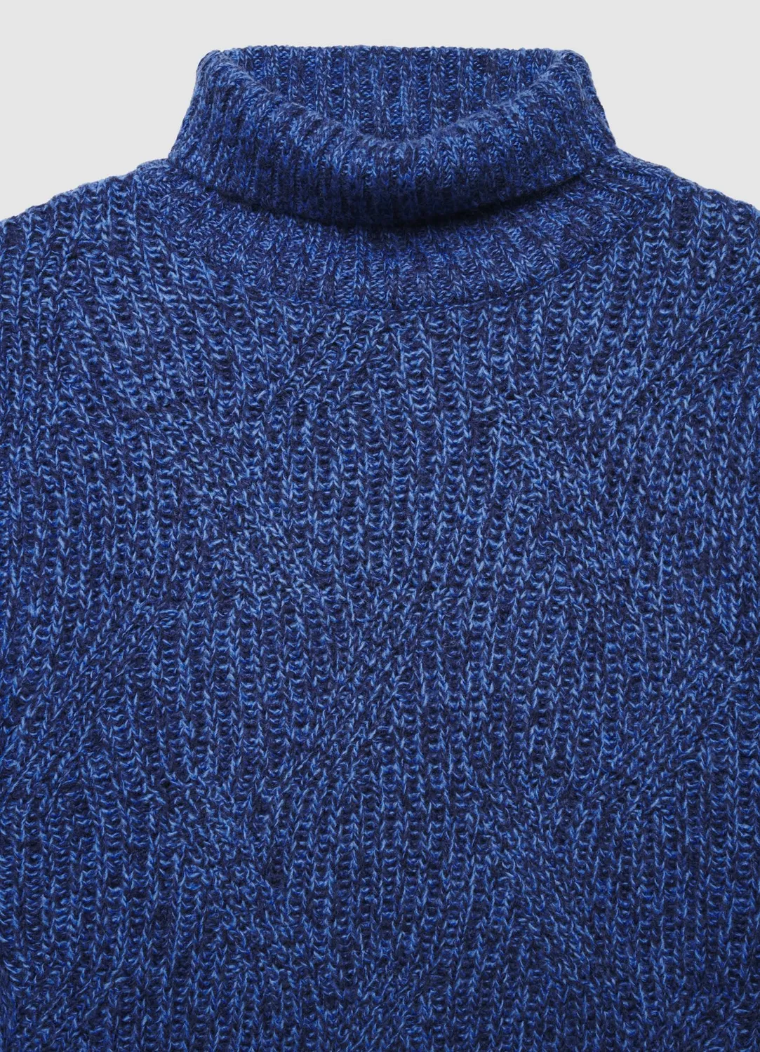 Calliope pull col roulé homme mélangé laine