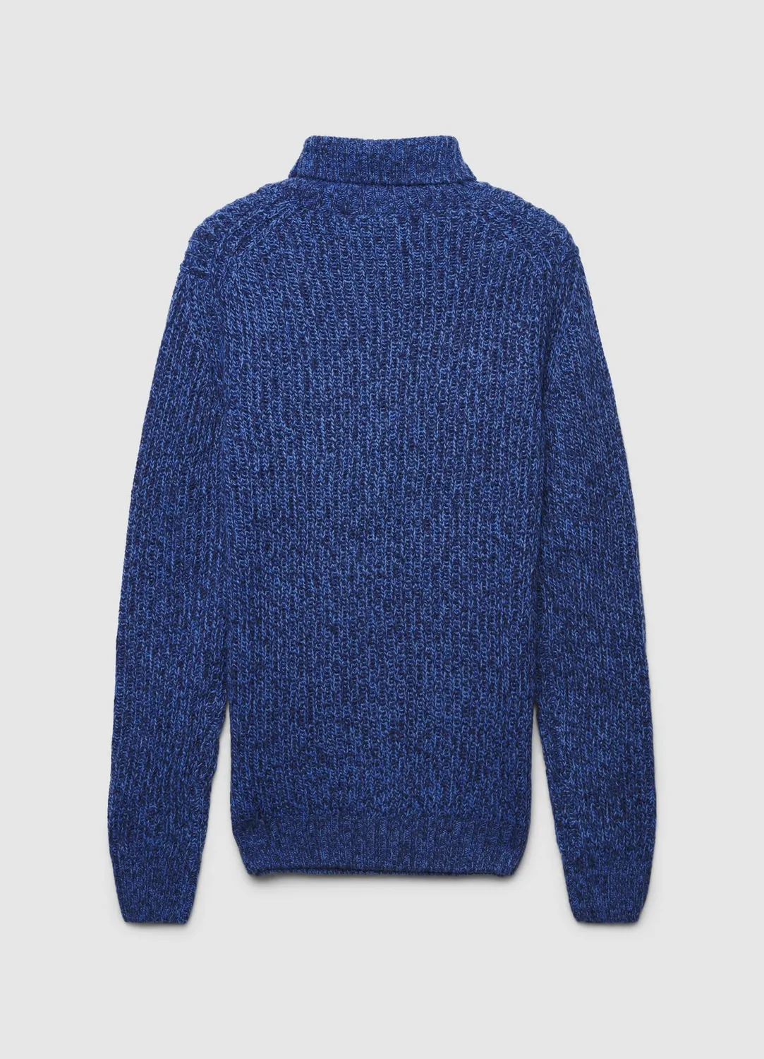 Calliope pull col roulé homme mélangé laine