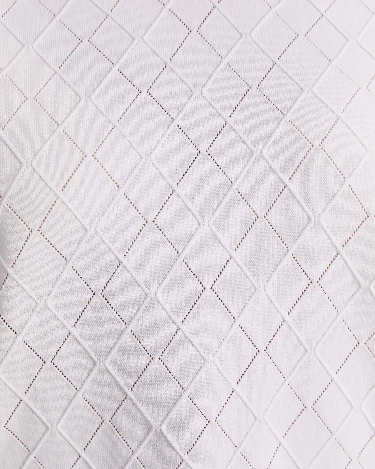 Sportscraft Maxine Milano Argyle Knit Top pull losanges