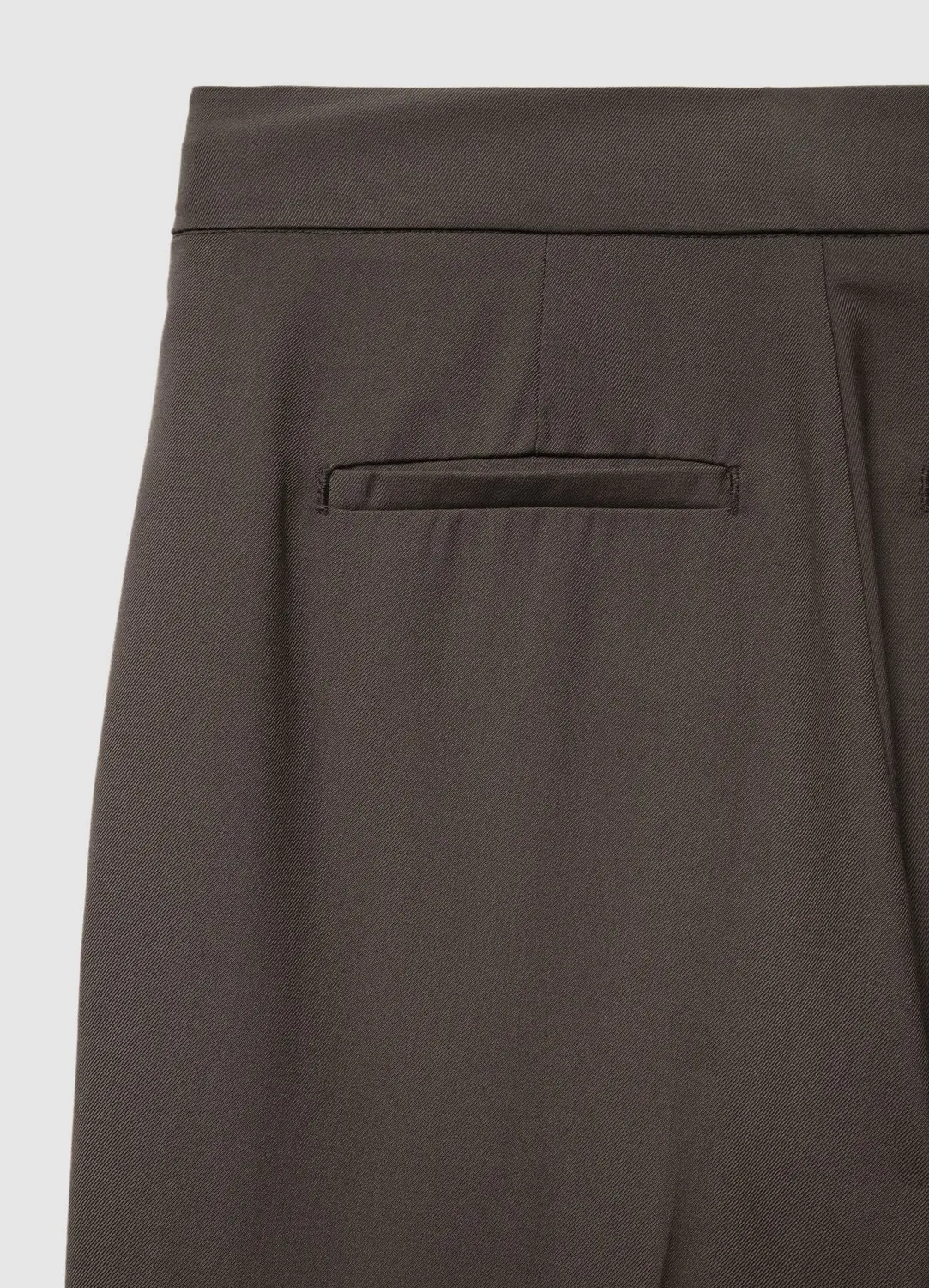 Calliope pantalon palazzo femme taille haute boucle uni