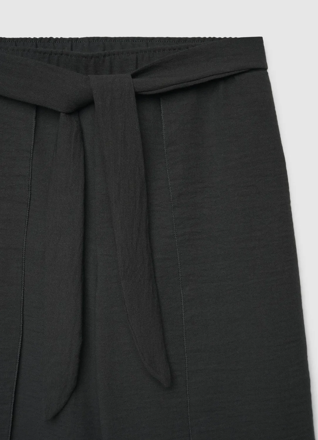 Calliope Palazzo Pantalon Fille Large Ceinture