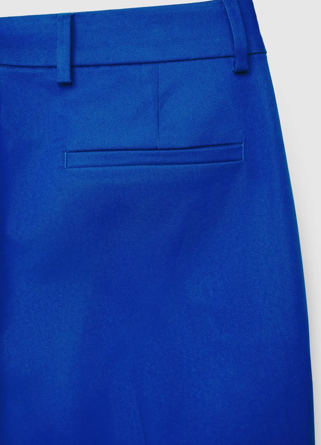 Calliope Pantalon cigarette coton rasatello femme