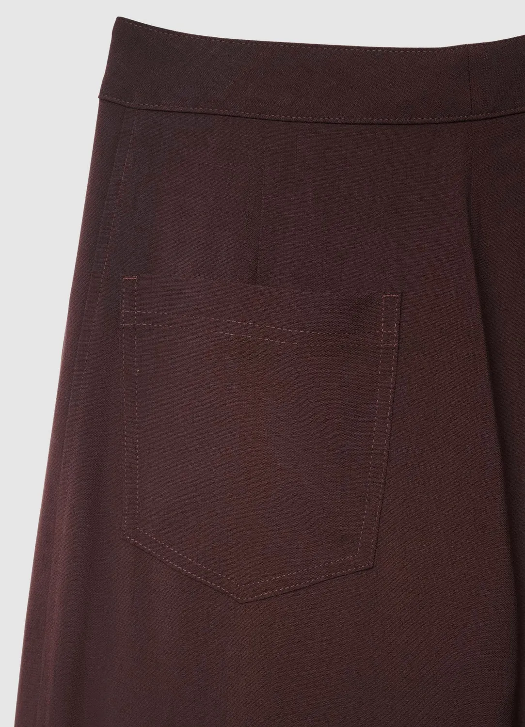 Calliope pantalon palazzo à pinces large fluide femme