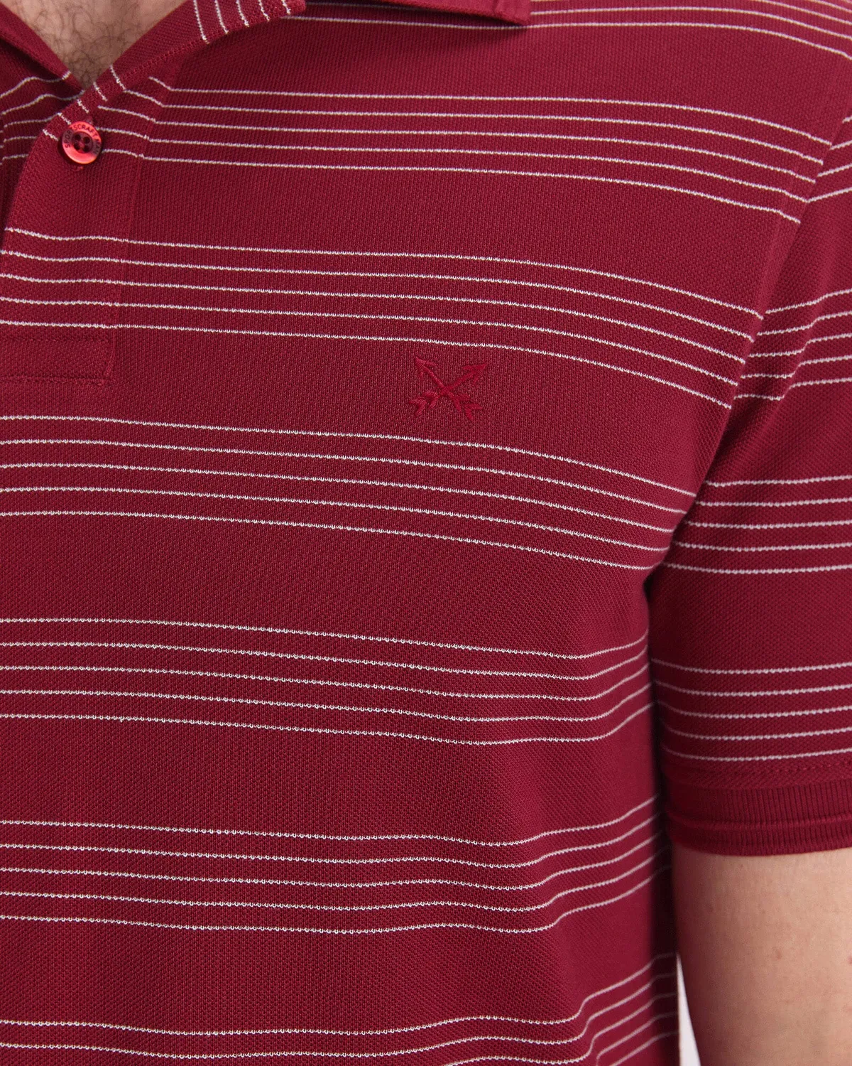 Sportscraft SC Stripe polo piqué coton homme rayé