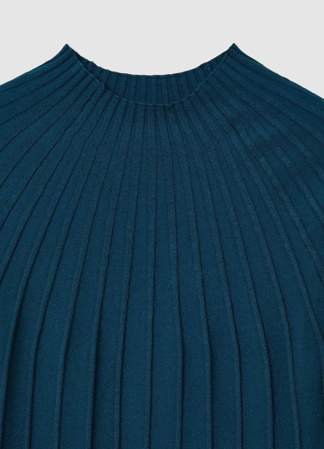 Calliope pull côtelé femme col rond manches longues