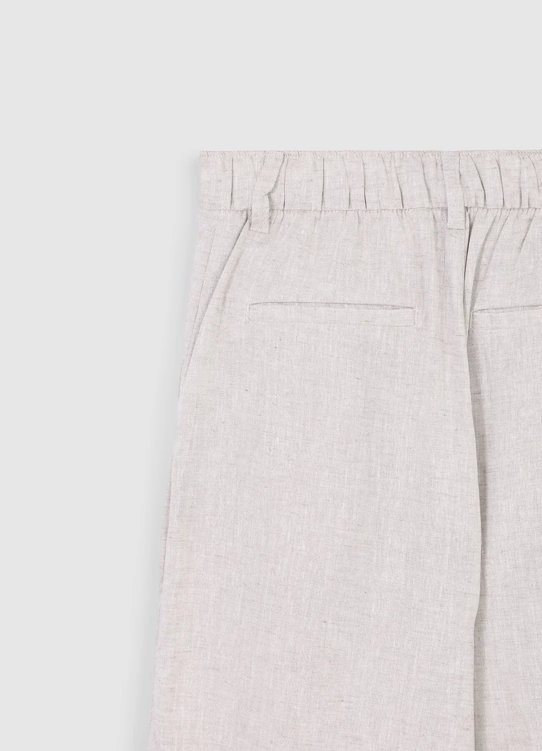 Calliope pantalon femme misto lino poches