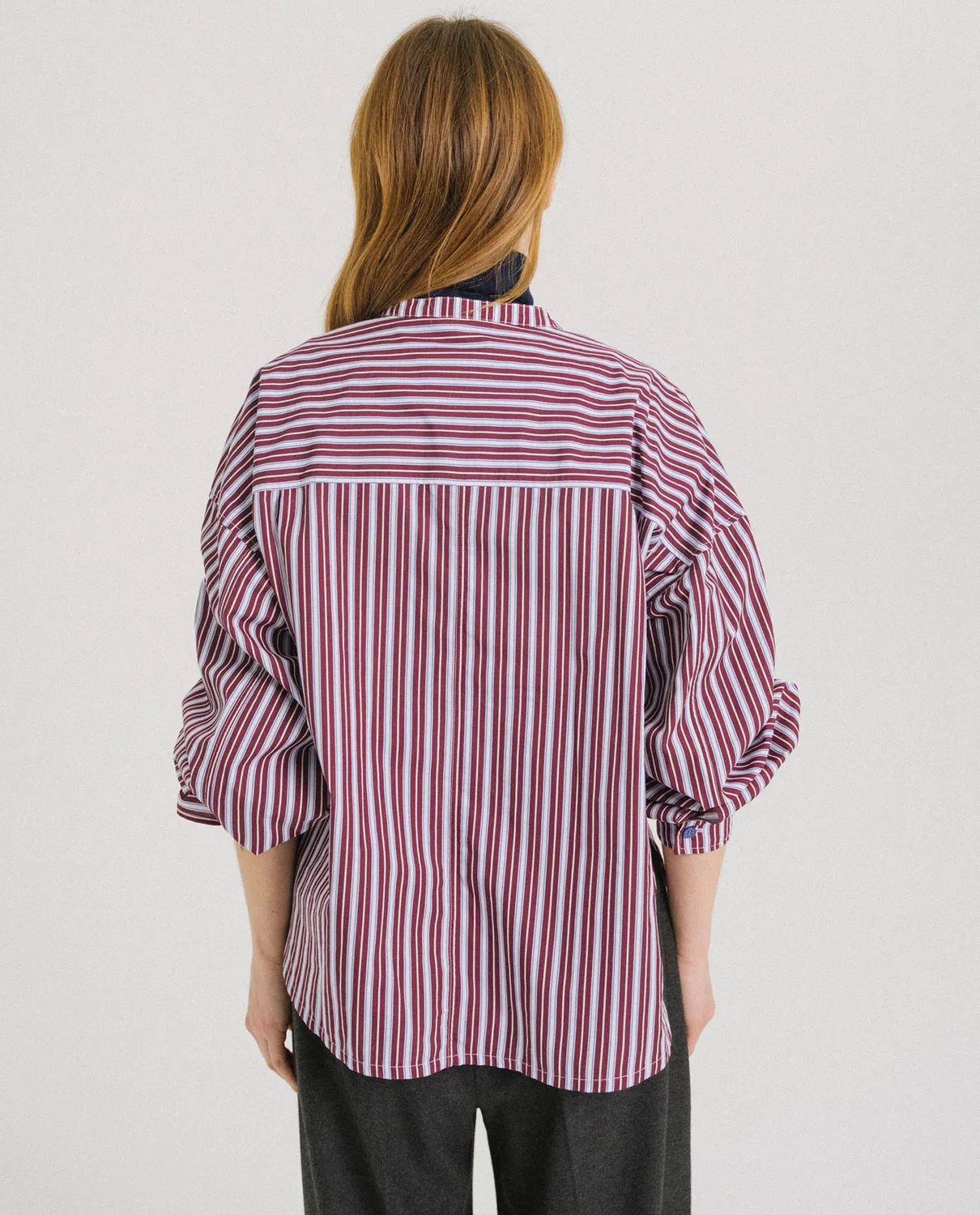 Tinsels Doha blouse courte charles rayée