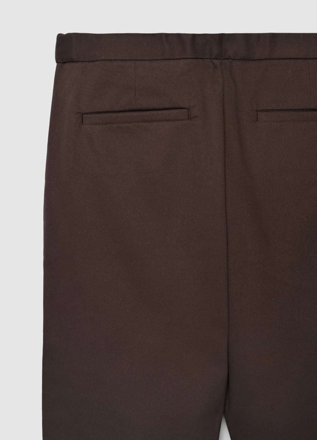 Calliope Chino homme boutons taille droit