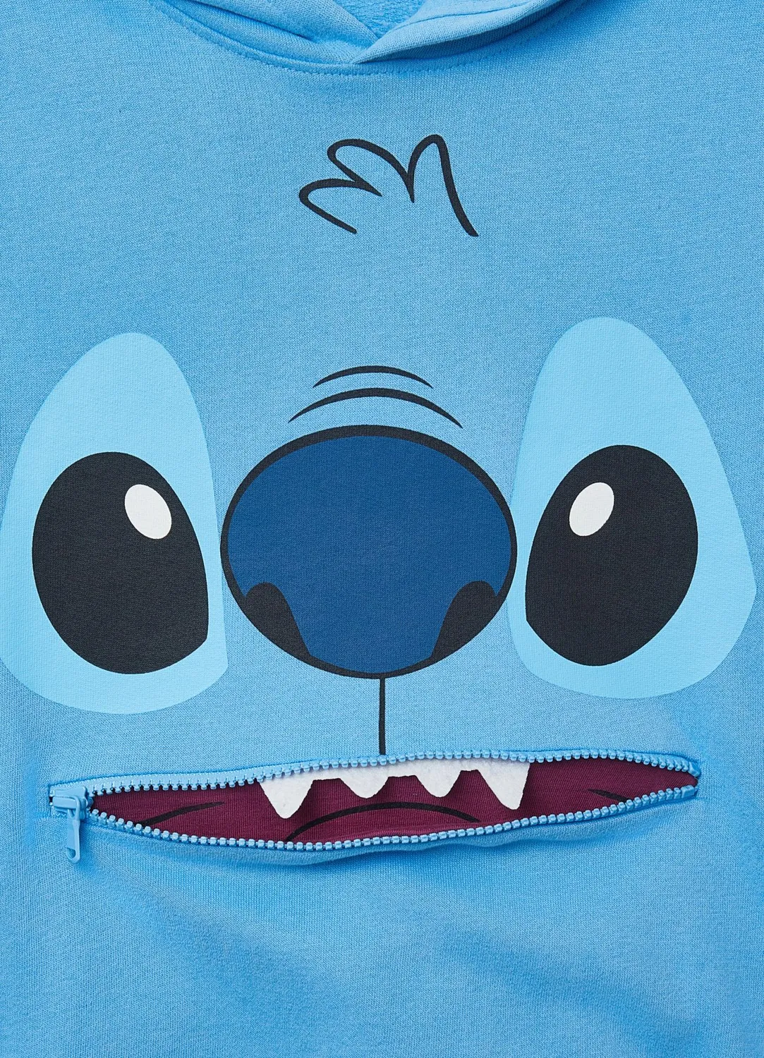 Calliope sweat capuche Stitch Disney coton enfant
