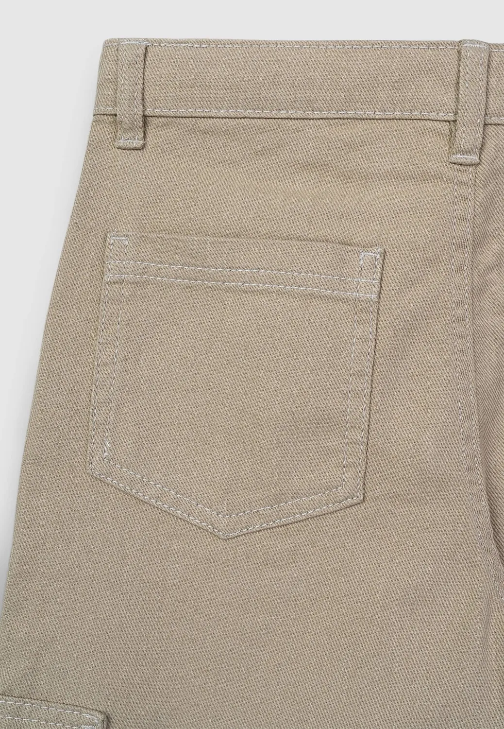 Calliope pantalon cargo garçon coton fermeture zip