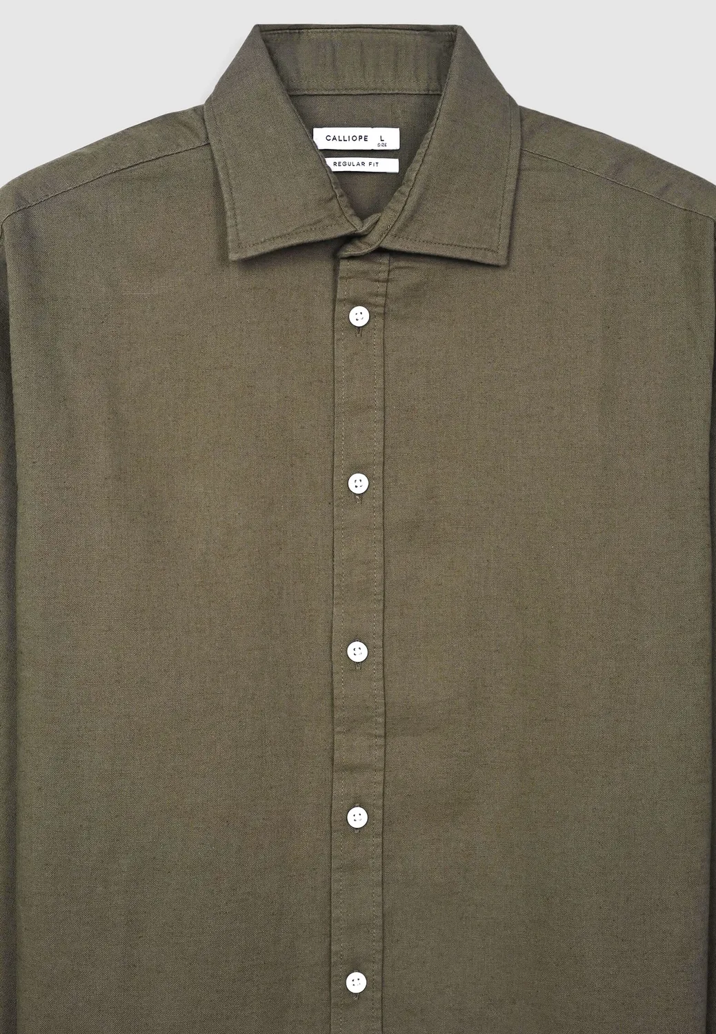 Calliope chemise classique lin homme regular