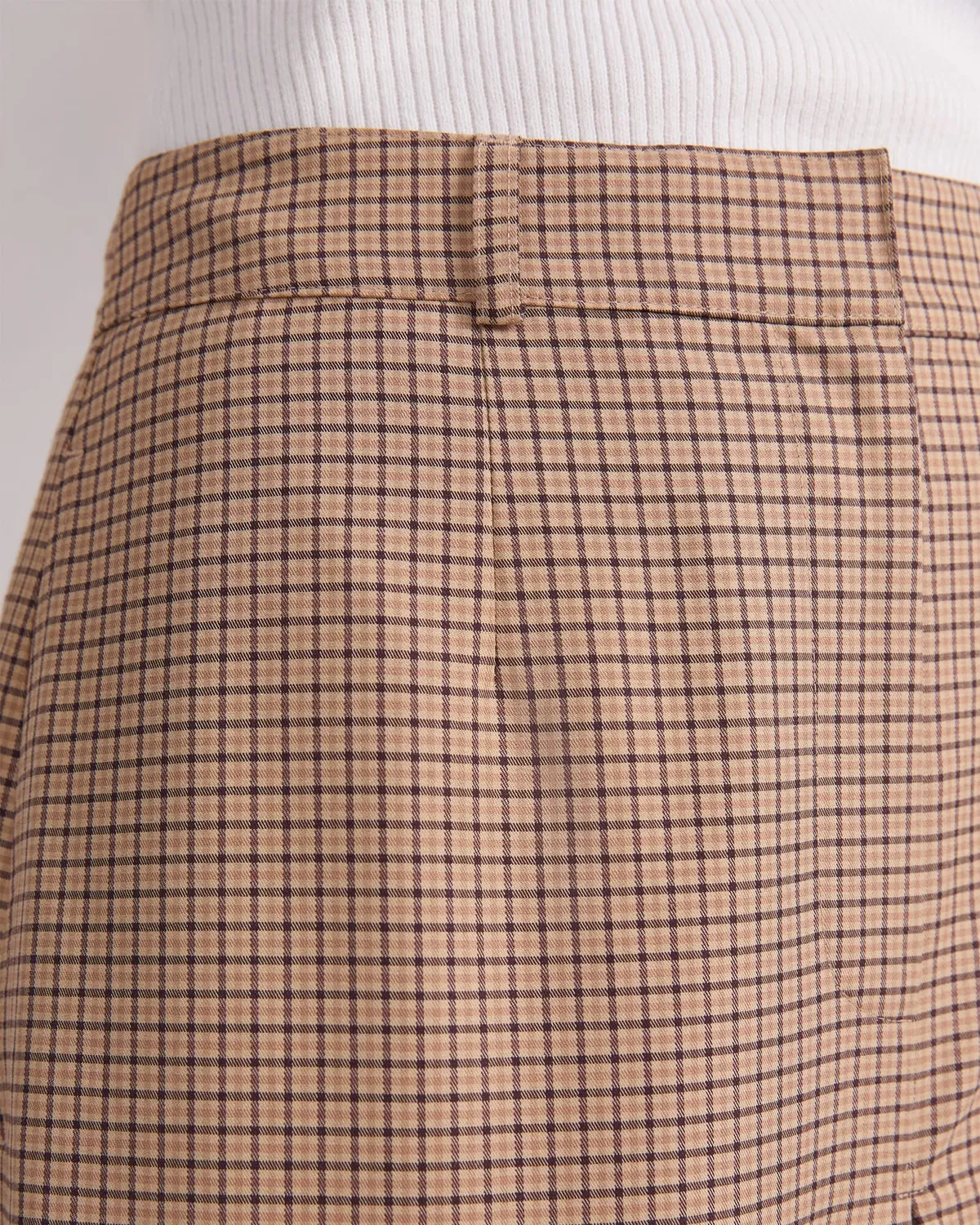 Sportscraft Audrey culotte à carreaux doublée genou
