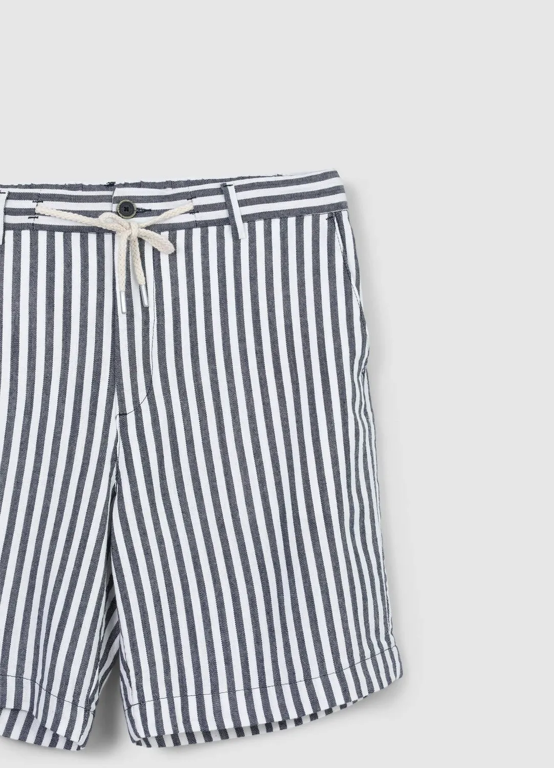 Calliope bermuda homme rayé à cordon taille 48