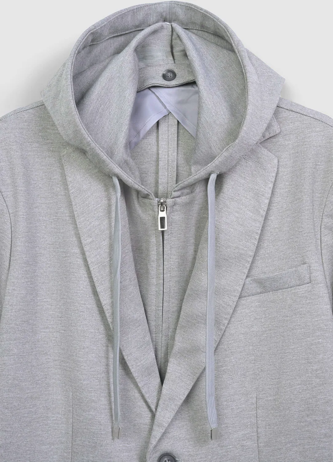 Calliope veste capuche boutons homme
