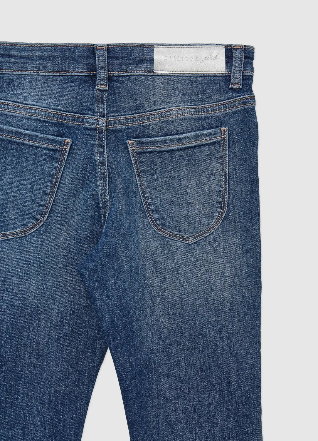 Calliope Jeans à zampa jean fille 4-5 ans délavé