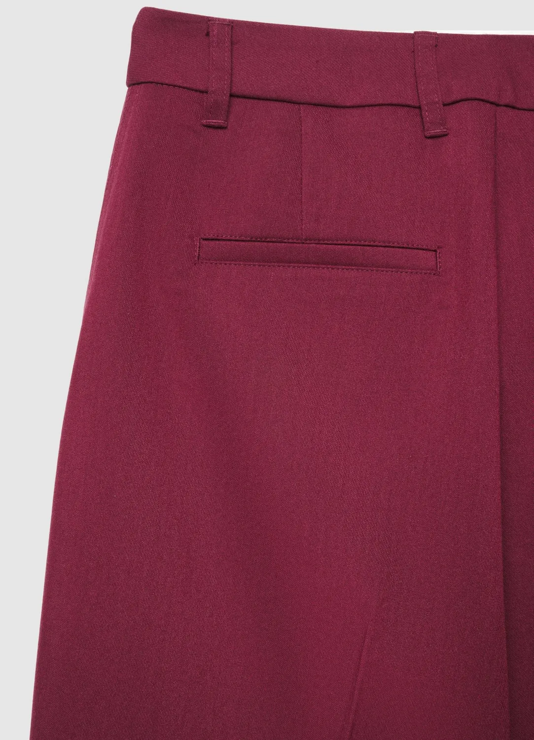 Calliope Pinces pantalon femme tailleur coupe droite