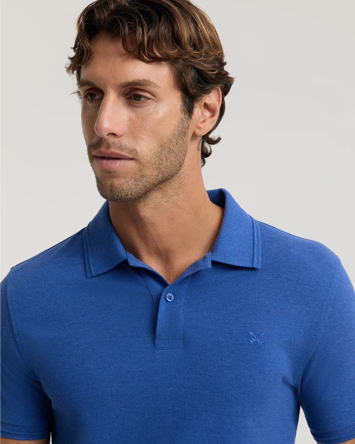 Sportscraft SC Melange polo piqué taille M coton