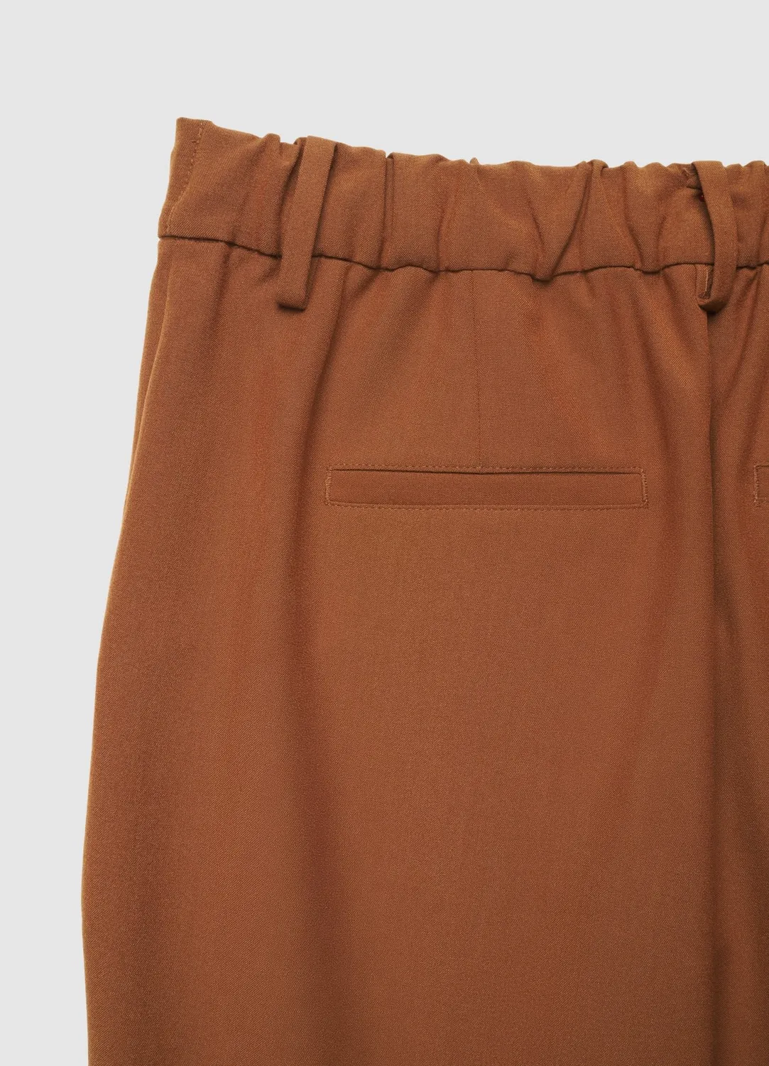 Calliope pantalon pinces femme taille haute jambe droite