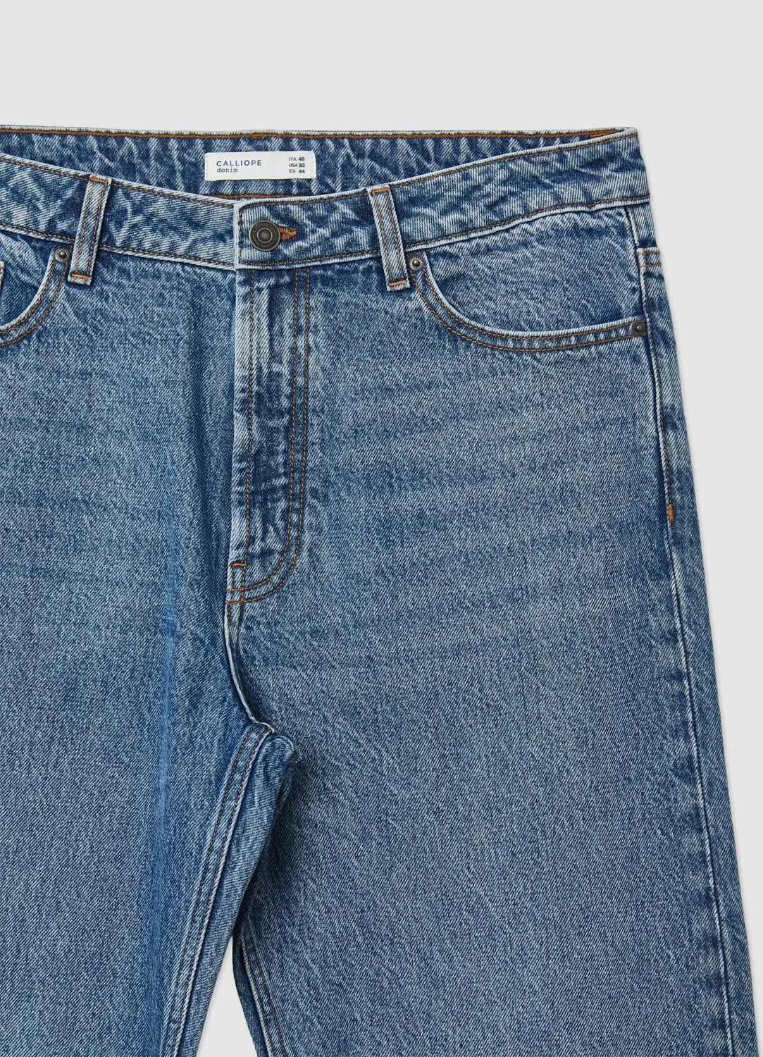 Calliope jean carrot homme 5 poches uni